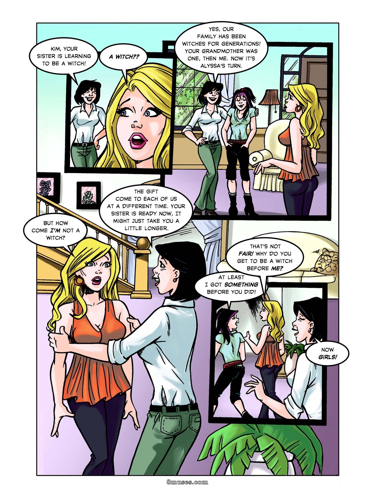 DreamTales Comics - Alyssa, a irmãzinha da bruxa - Página 3