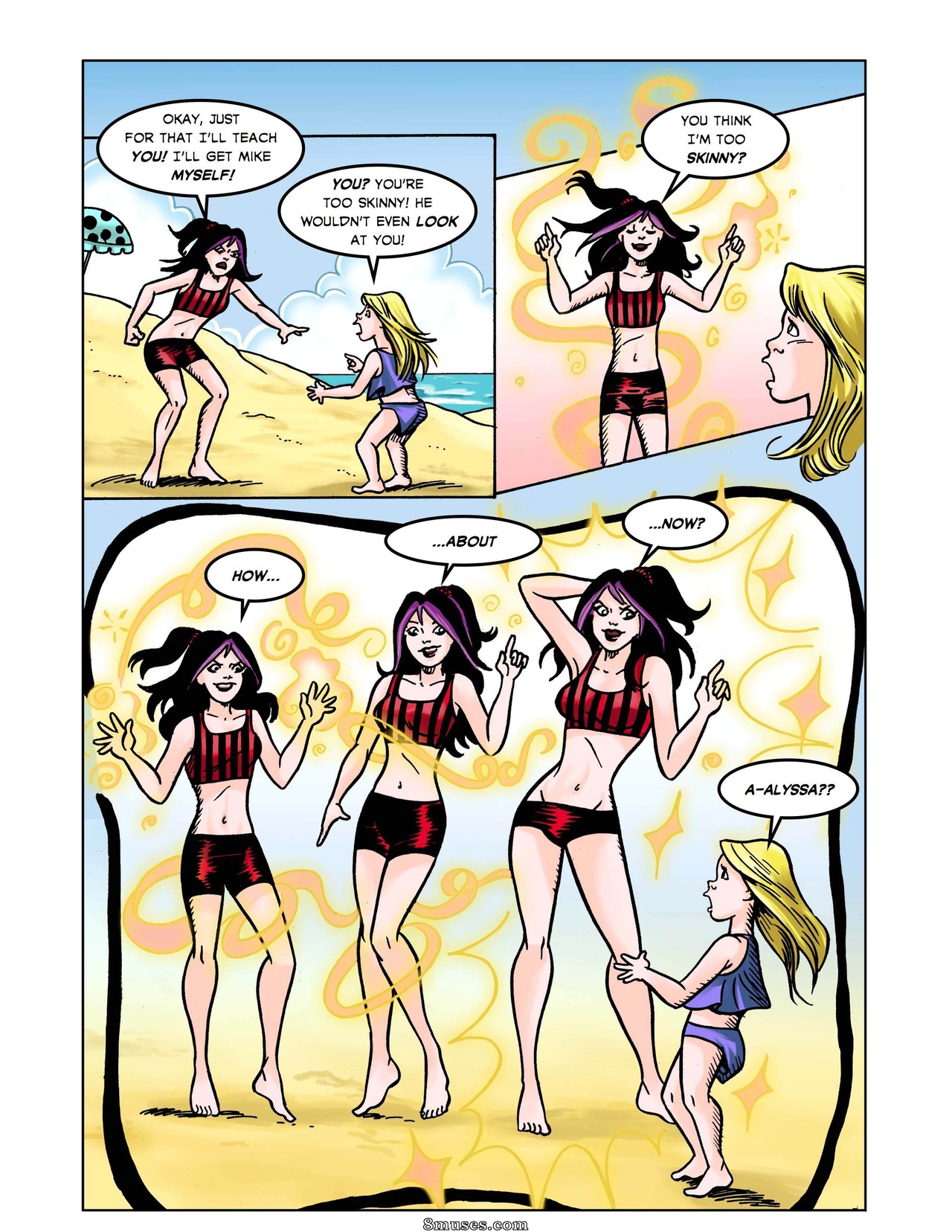 DreamTales Comics - Alyssa la petite sœur de la sorcière - Page 9