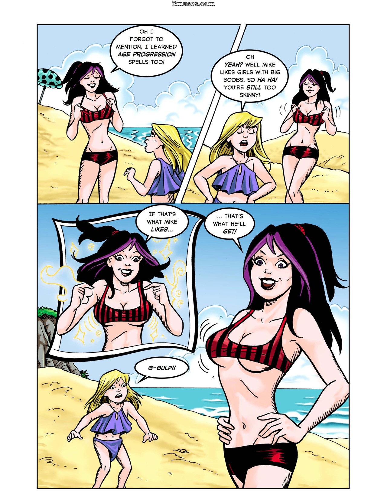 DreamTales Comics - Alyssa, a irmãzinha da bruxa - Página 10