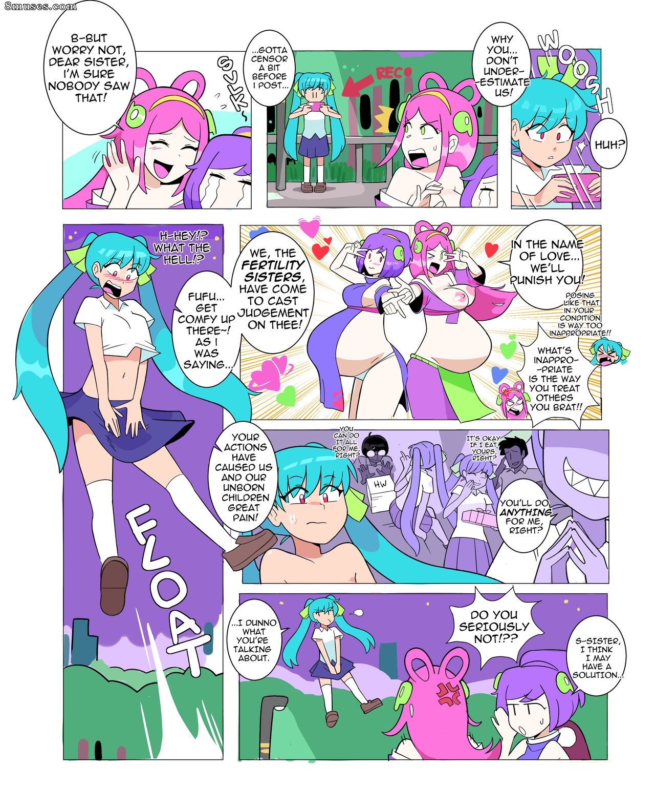 Lewdlemage - My Classmate Is Magically Pregnant! - Page 4