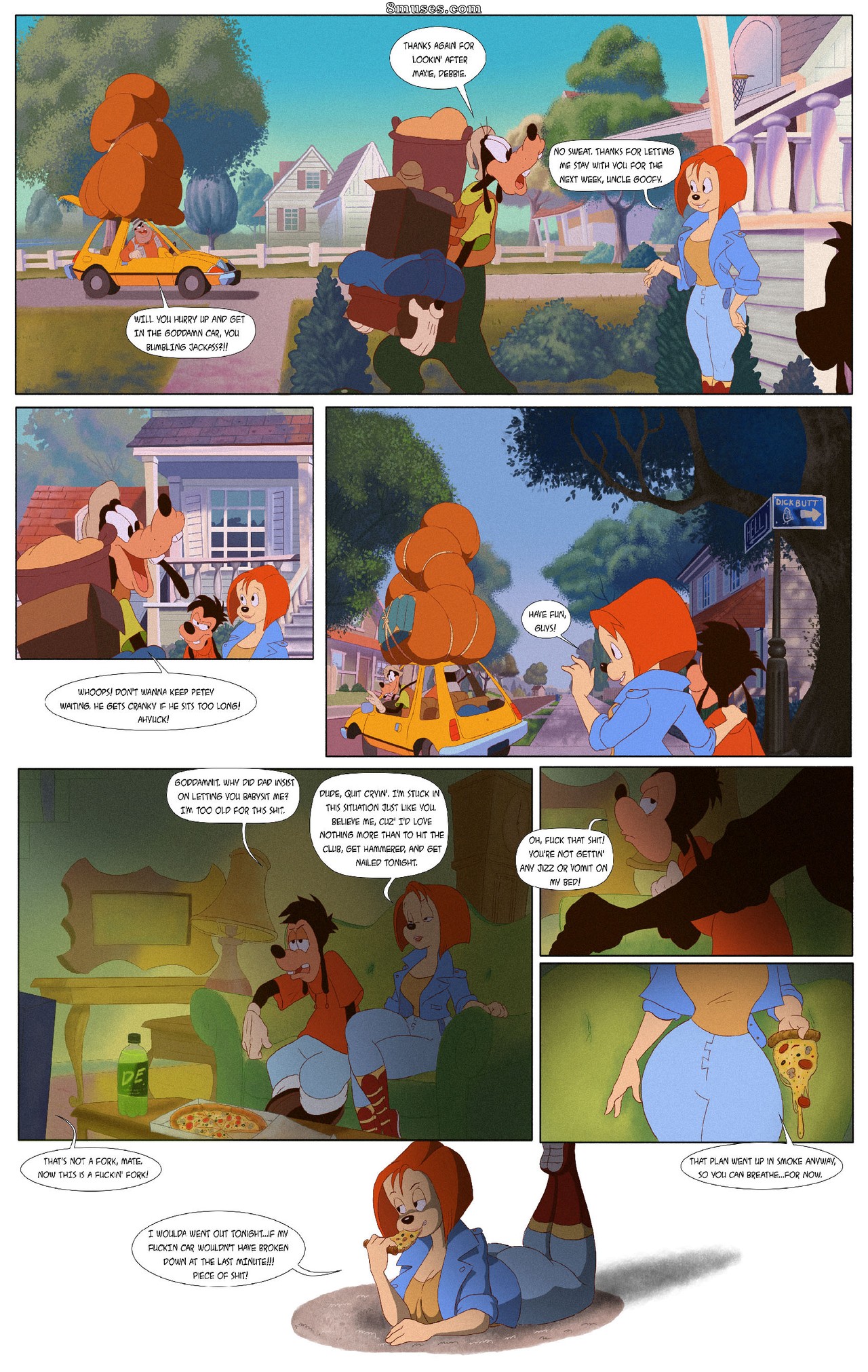 Goof Troop - A Goofy Porno - Page 2