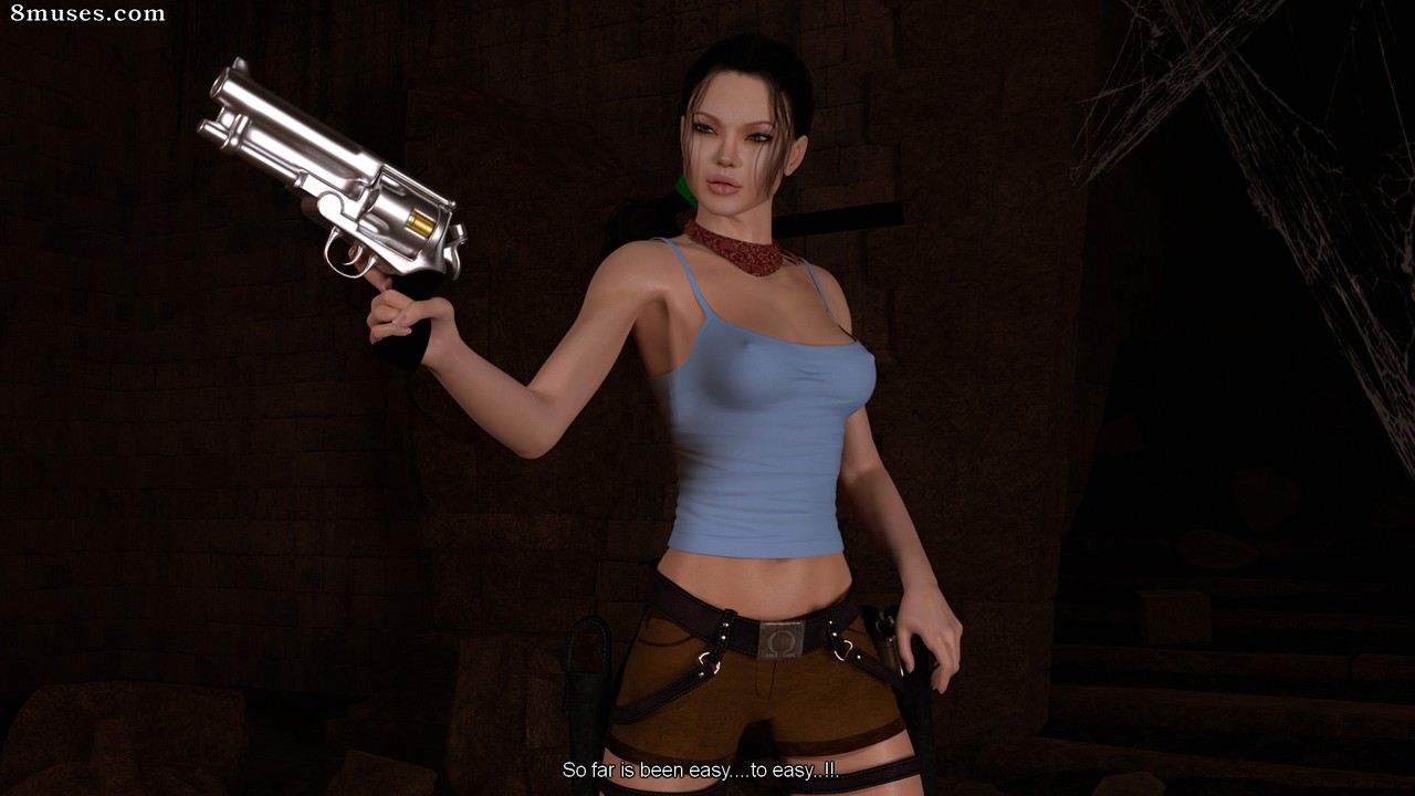 DarkSoul3D Comics - Tomb Raider - The Death Mask of Ku k Bahlam - Page 6