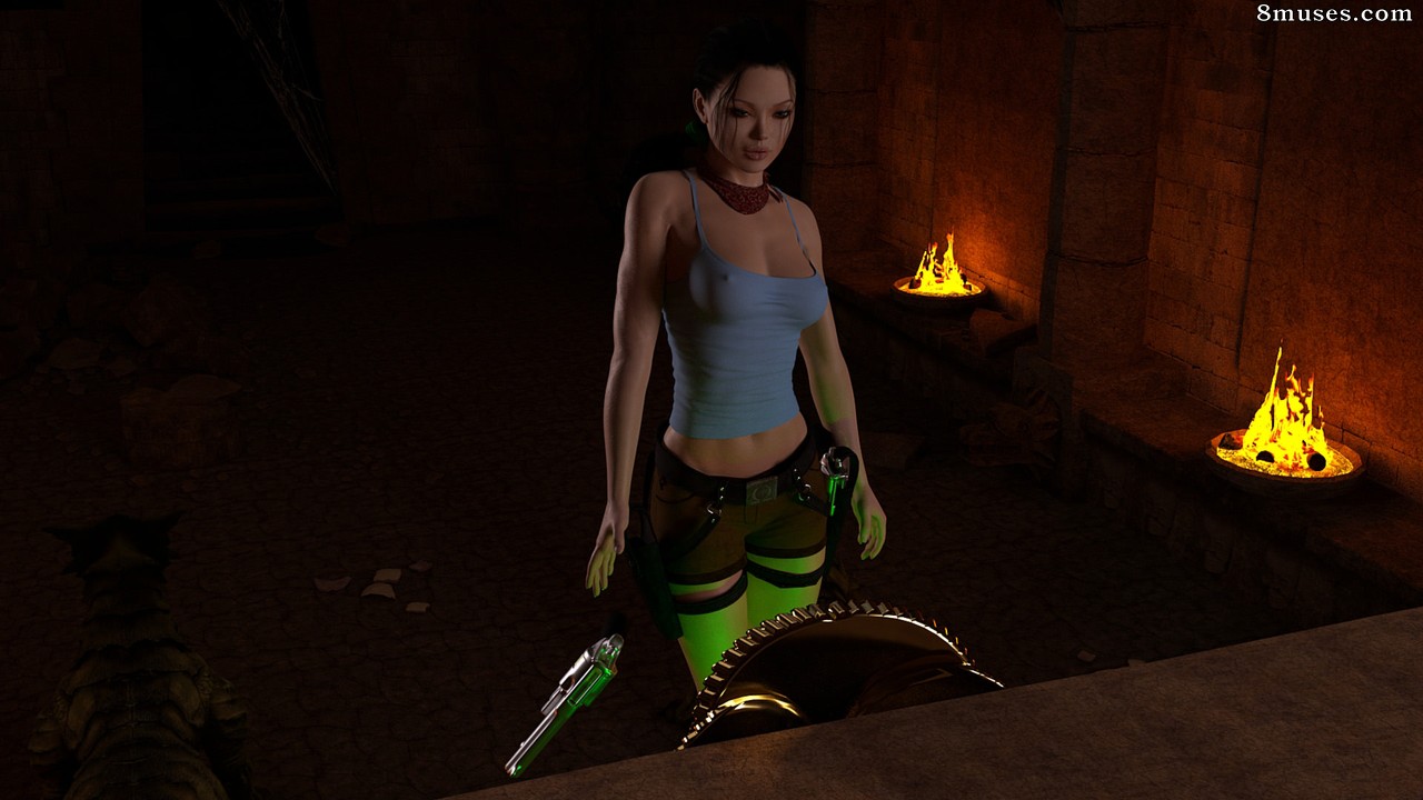 DarkSoul3D Comics - Tomb Raider - The Death Mask of Ku k Bahlam - Page 17