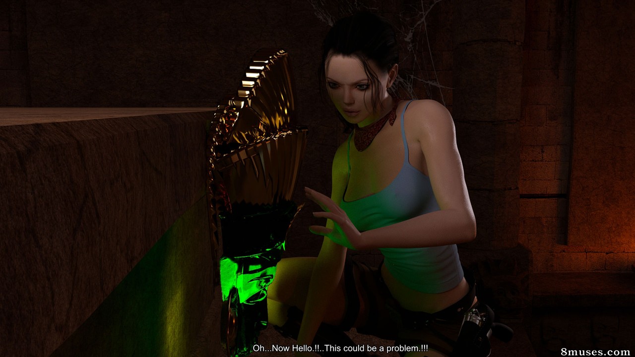 DarkSoul3D Comics - Tomb Raider - The Death Mask of Ku k Bahlam - Page 13