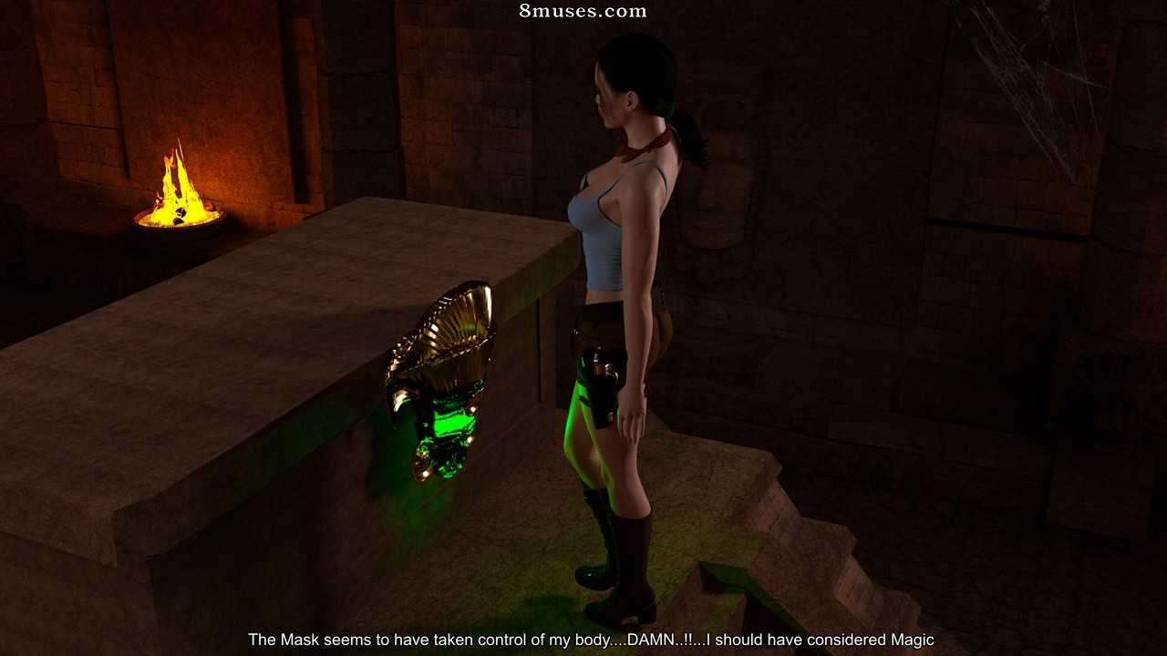 DarkSoul3D Comics - Tomb Raider - The Death Mask of Ku k Bahlam - Page 16