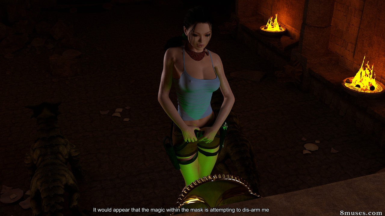 DarkSoul3D Comics - Tomb Raider - The Death Mask of Ku k Bahlam - Page 18
