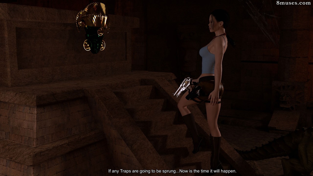 DarkSoul3D Comics - Tomb Raider - The Death Mask of Ku k Bahlam - Page 11
