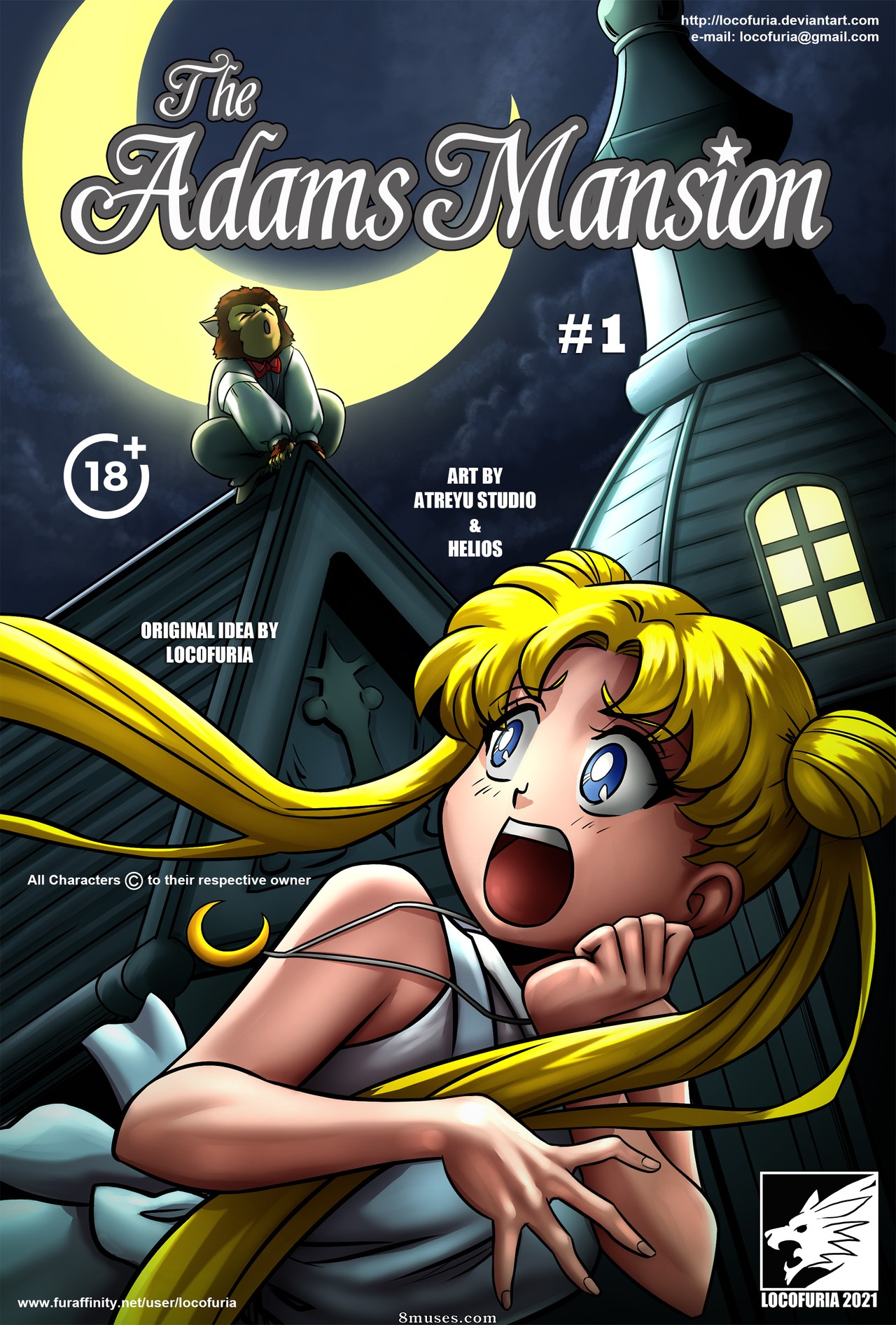 Locofuria Comics - La mansión de los Adams - Página 1