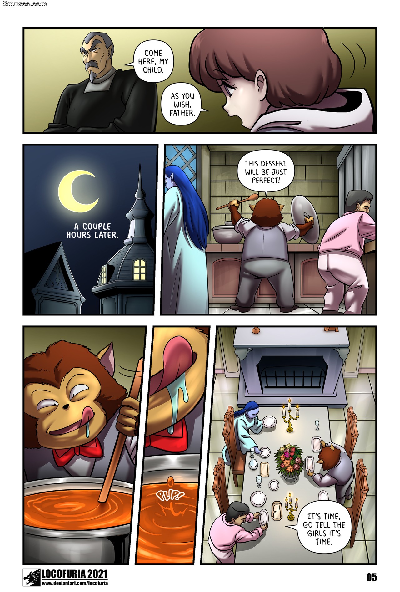 Locofuria Comics - La mansión de los Adams - Página 8
