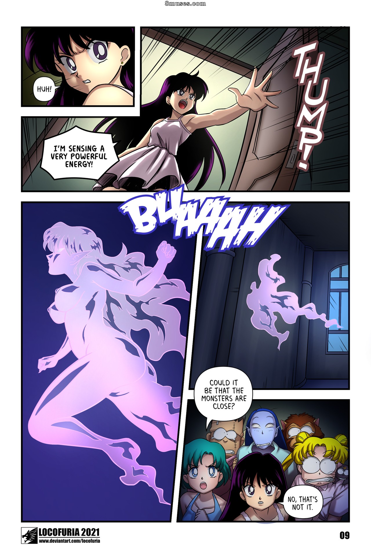 Page 12 | Locofuria-Comics/The-Adams-Mansion | 8muses - Sex Comics