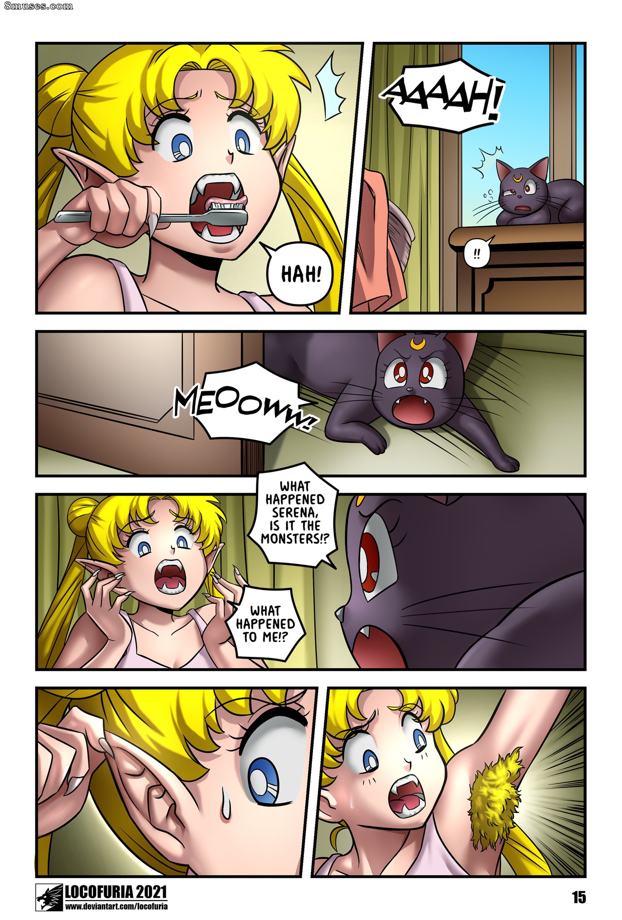 Locofuria Comics - A mansão dos Adam - Página 18
