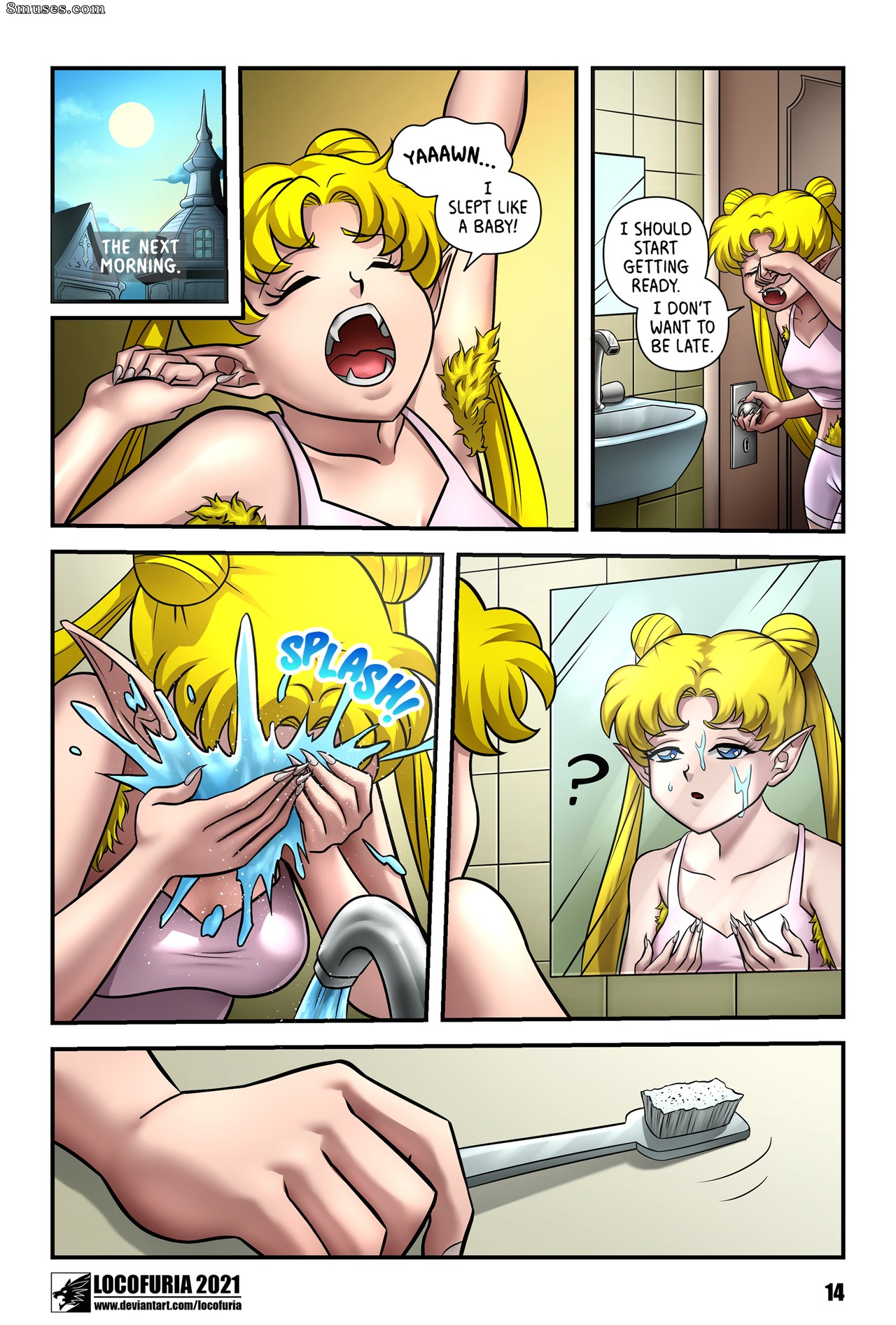 Locofuria Comics - A mansão dos Adam - Página 17