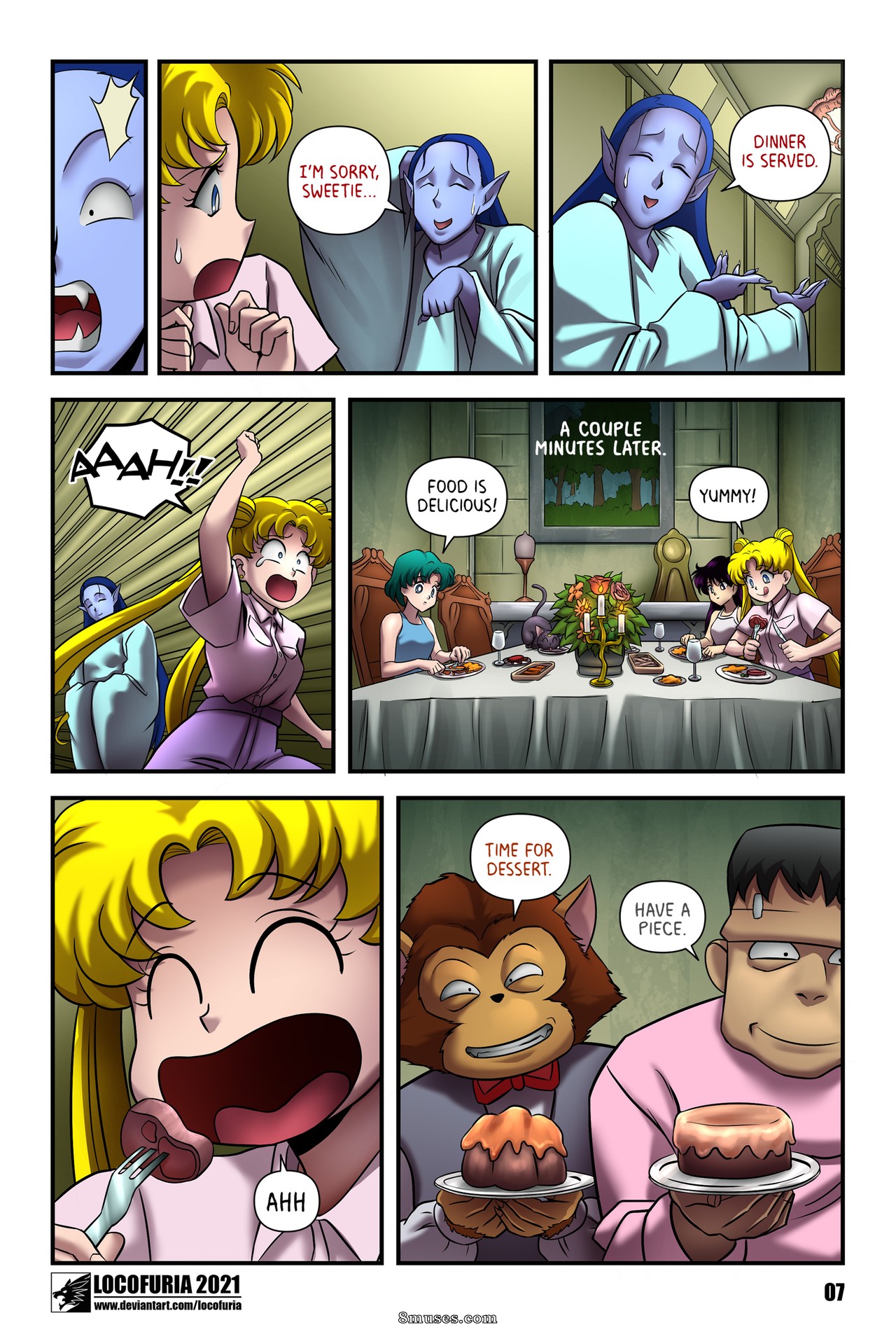 Locofuria Comics - A mansão dos Adam - Página 10