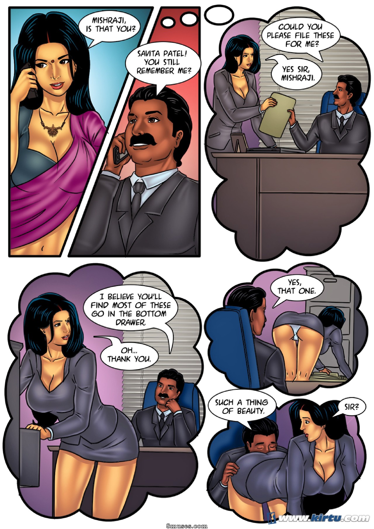 Kirtu.com Comics - Savita Bhabhi - Episode 53 - Couples Massage - Page 3
