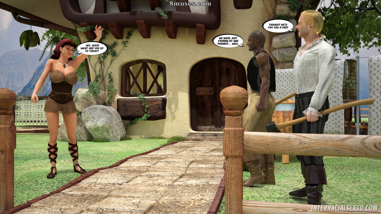 InterracialSex3D.com Comics - लाल सवारी हूड - पेज 11