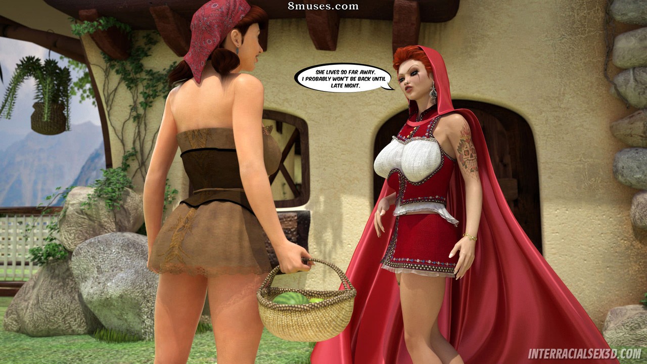 InterracialSex3D.com Comics - Chapeuzinho Vermelho - Página 2