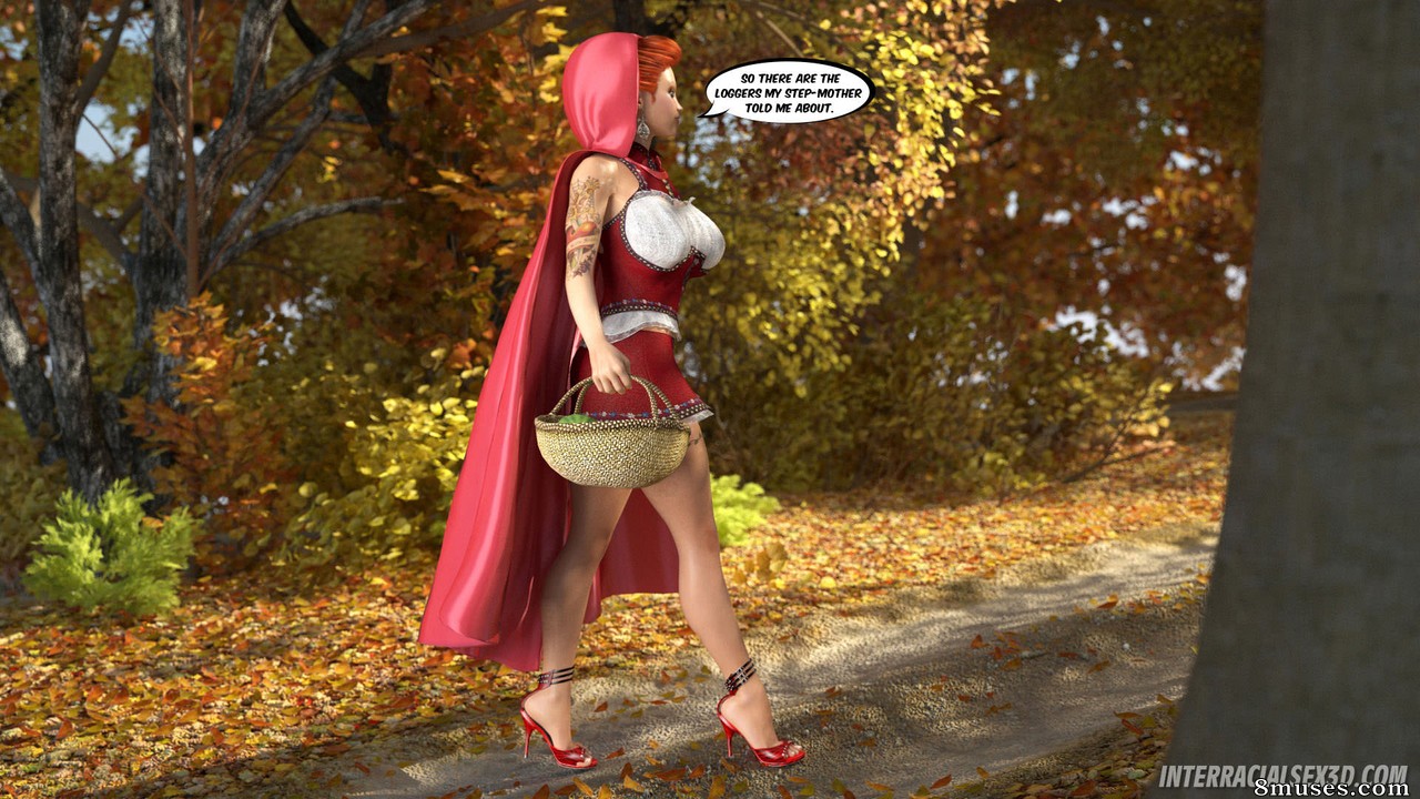 InterracialSex3D.com Comics - Caperucita Roja - Página 5