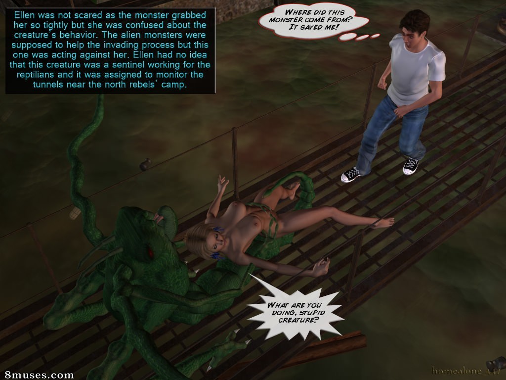3DMonsterStories.com Comics - Xeno Wars - Rebel Uprising - Page 189