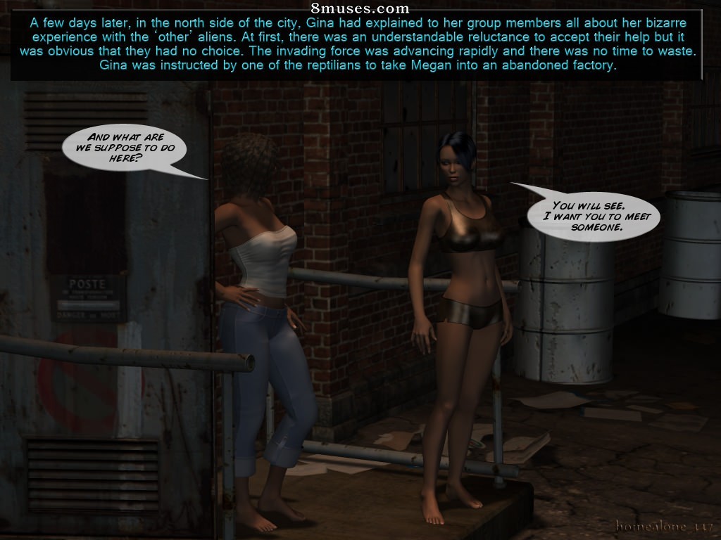 3DMonsterStories.com Comics - Xeno Wars - Rebel Uprising - Page 112