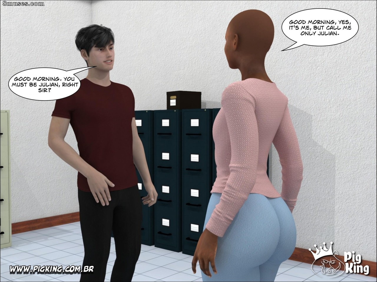 PigKing - CrazyDad Comics - Trainee - Page 2