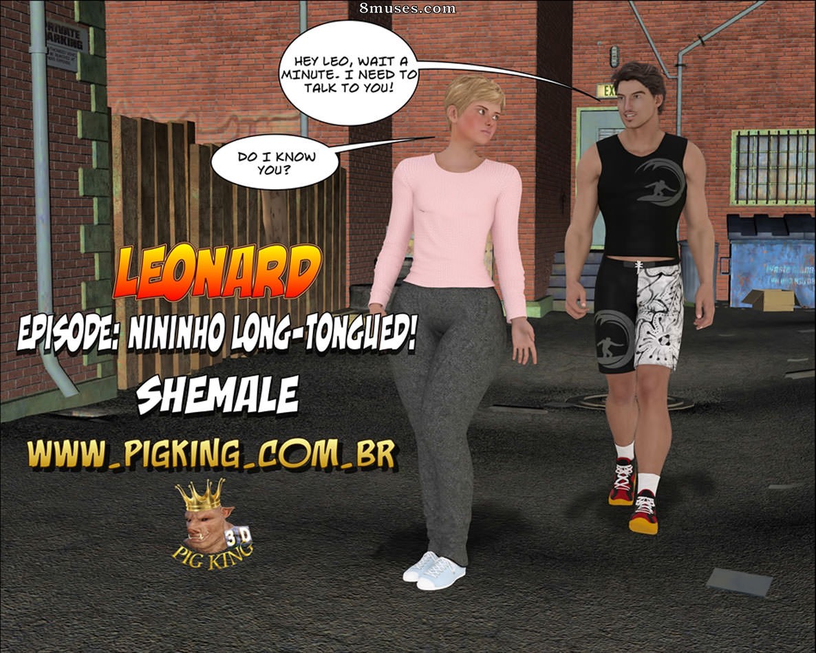 PigKing - CrazyDad Comics - Leonard - Nininho Long-Tongued - Page 1