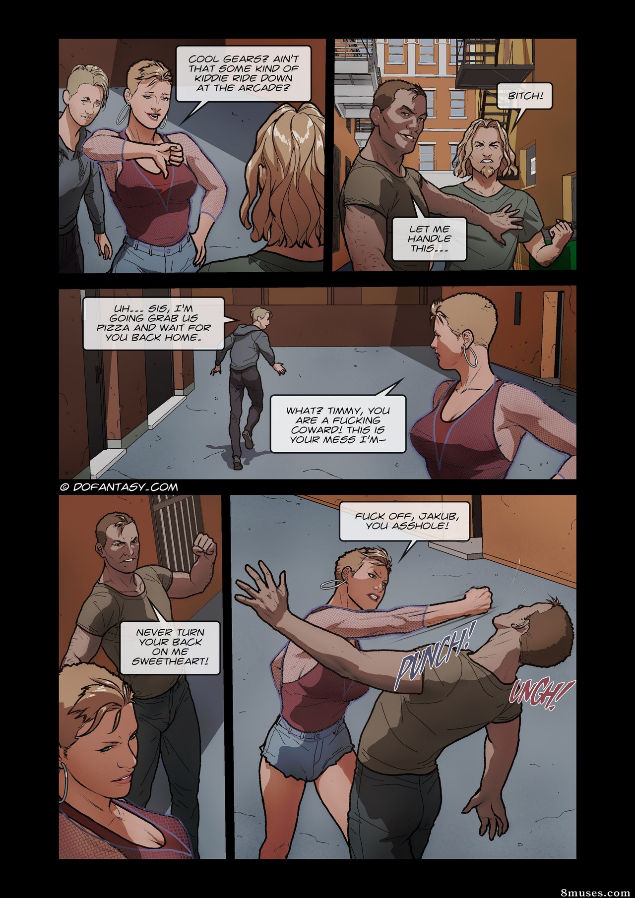 Fansadox Comics - Fansadox 614 - Entrar no clube KA - Kitty Hand - Página 5