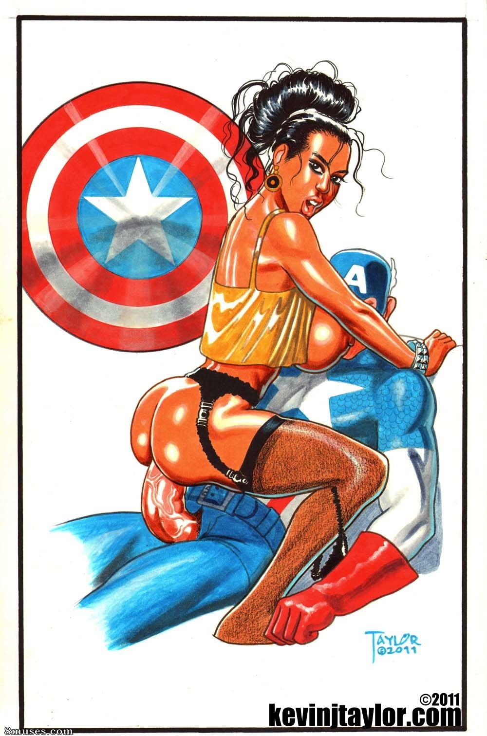 Kevin Taylor Adult Comics - Art - Página 69