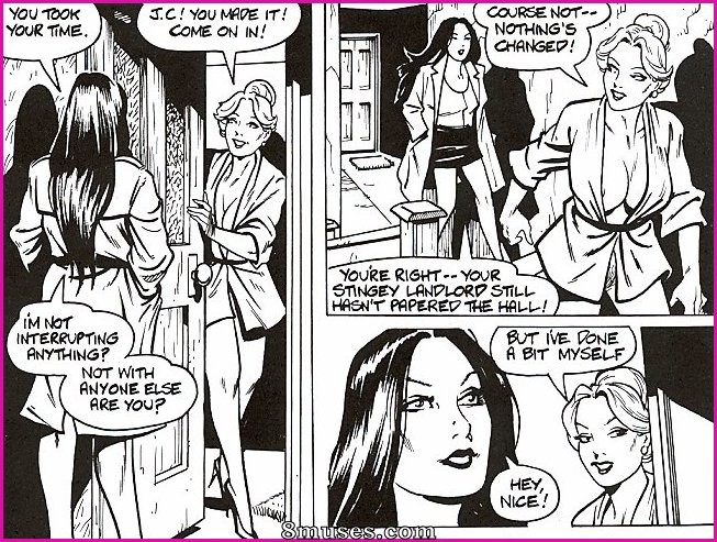 Graphic Novels - 2 Hot Girls on a Hot Summer Night - Page 8