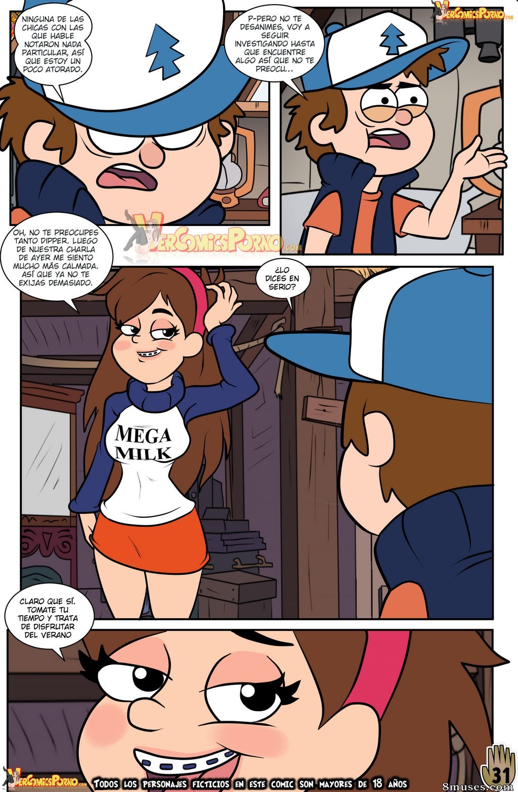 Gravity Falls - A Summer of Pleasure - Issue 3 - Spanish - Page 32
