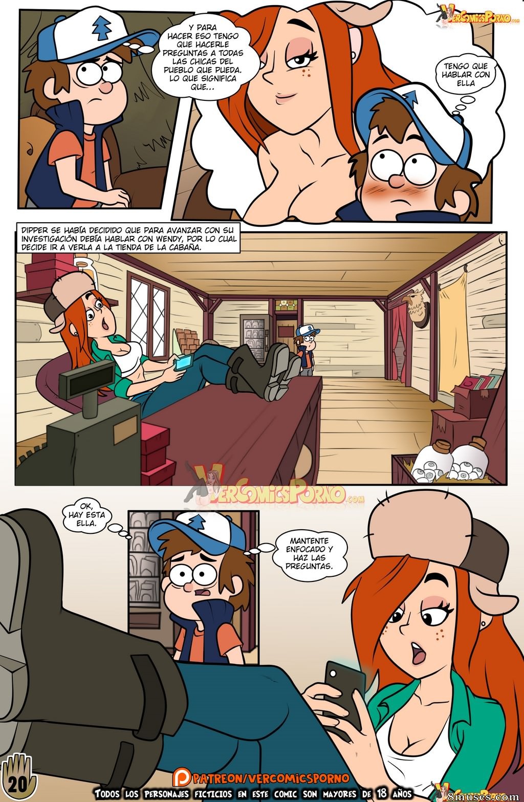 Gravity Falls - A Summer of Pleasure - Issue 3 - Spanish - Page 21