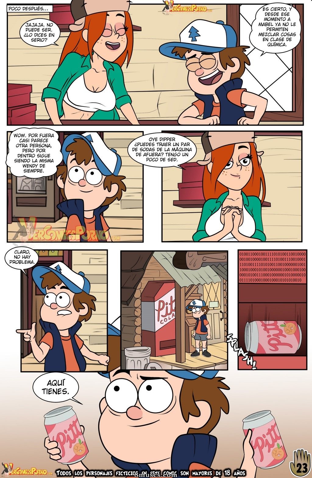 Gravity Falls - A Summer of Pleasure - Issue 3 - Spanish - Page 24
