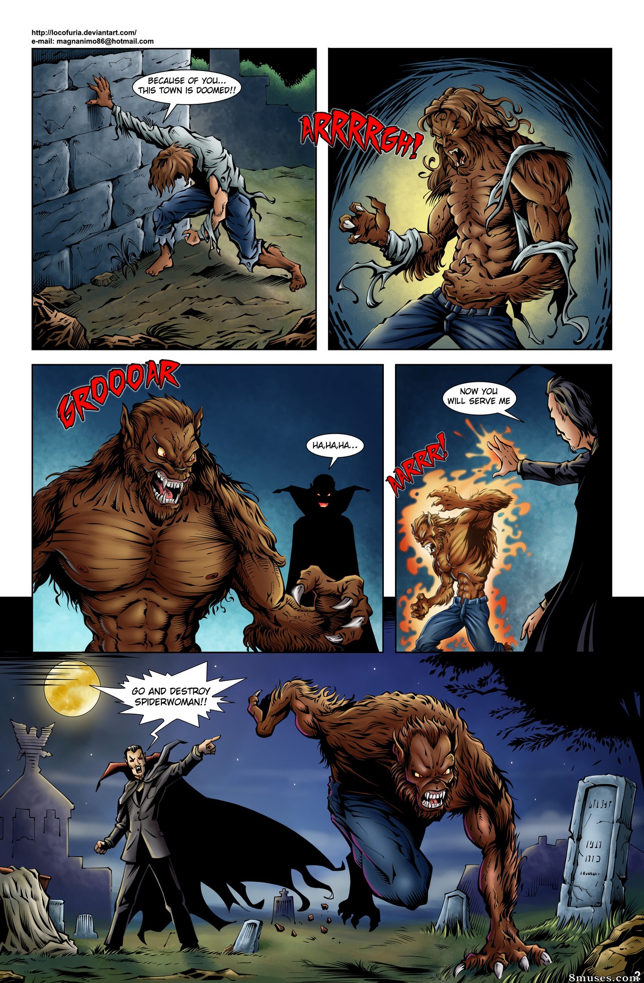 Locofuria Comics - A vingança de Drácula - Página 5