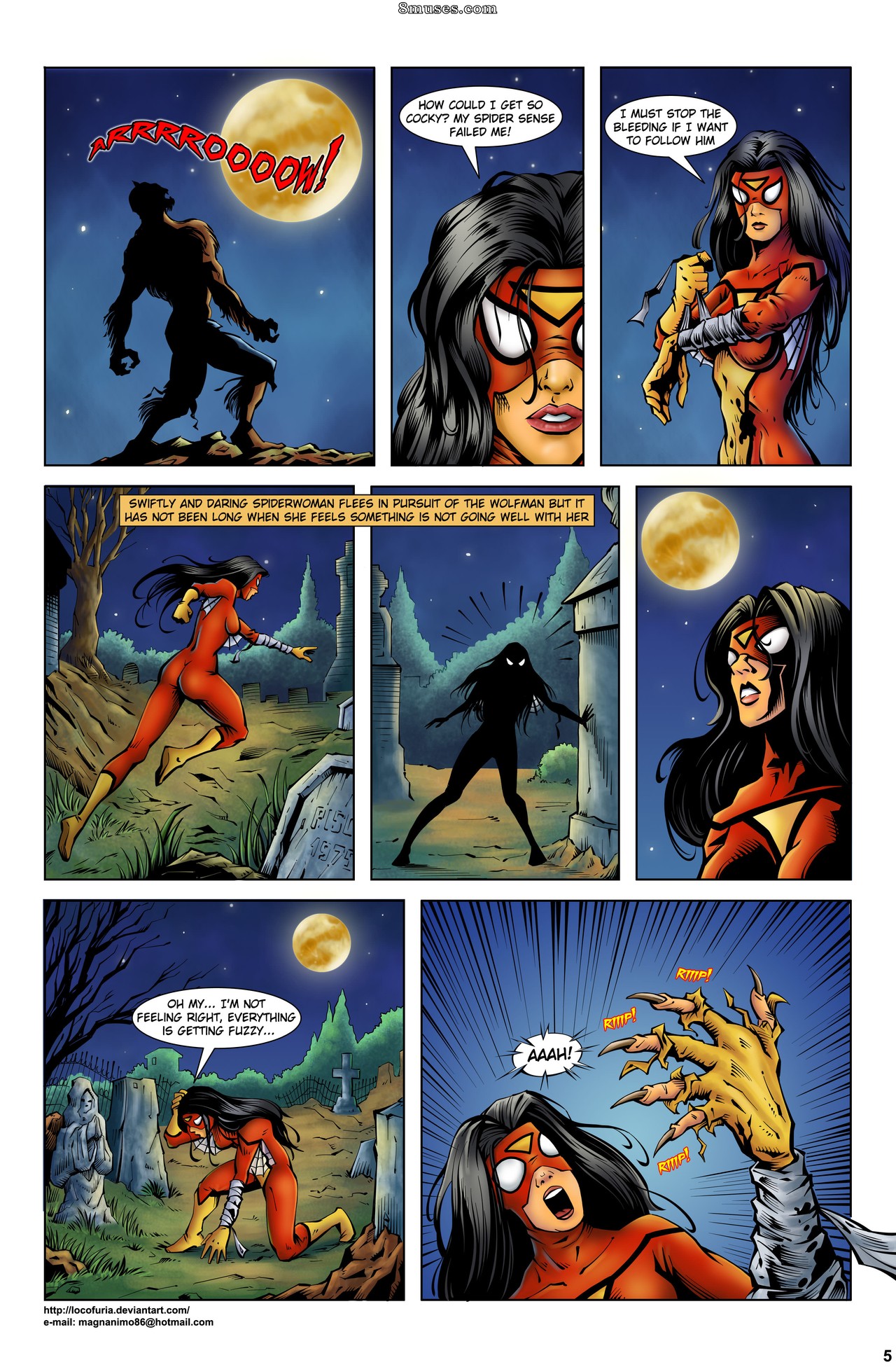Locofuria Comics - A vingança de Drácula - Página 8