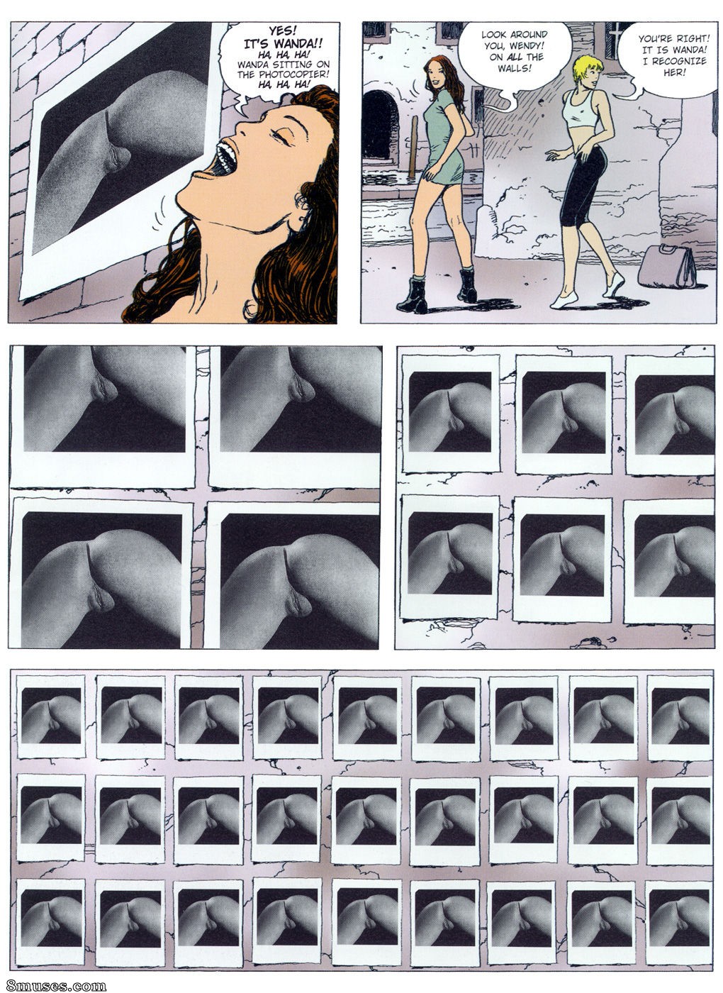 Milo Manara Comics - WWW - Wendy, Wilma e Wanda - Página 45