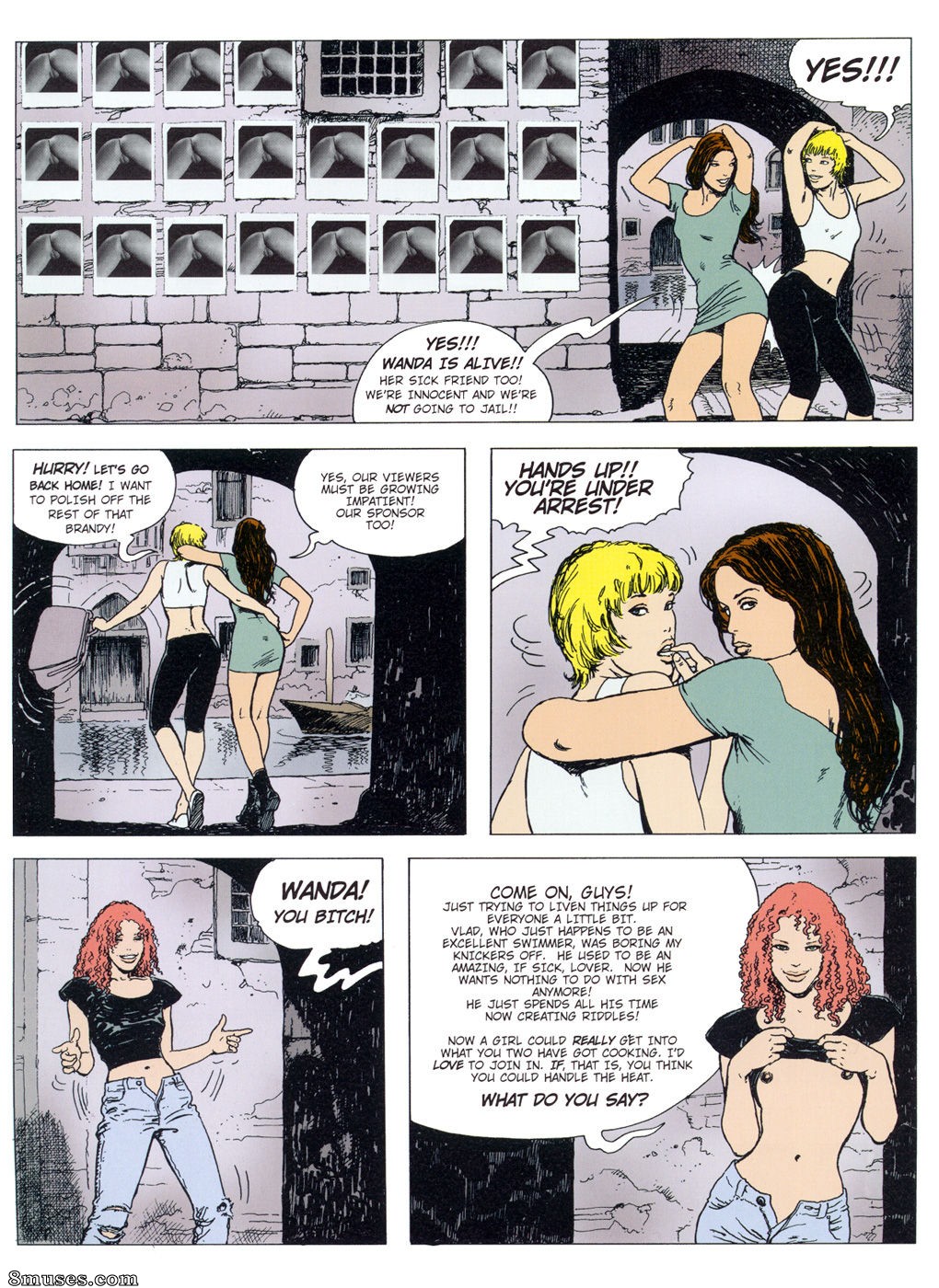 Milo Manara Comics - WWW - Wendy, Wilma e Wanda - Página 46