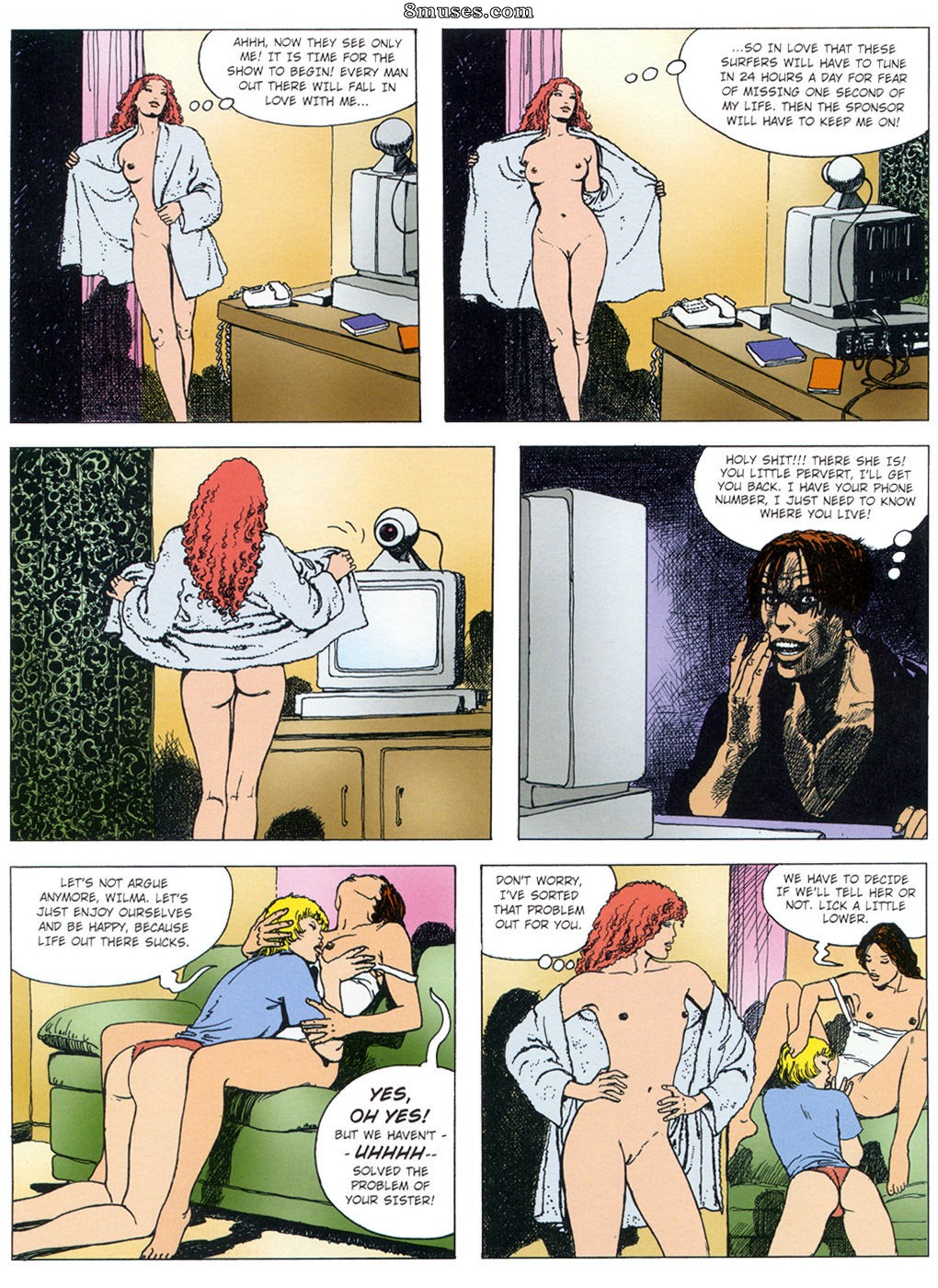 Milo Manara Comics - WWW - Wendy Wilma & Wanda - Página 22