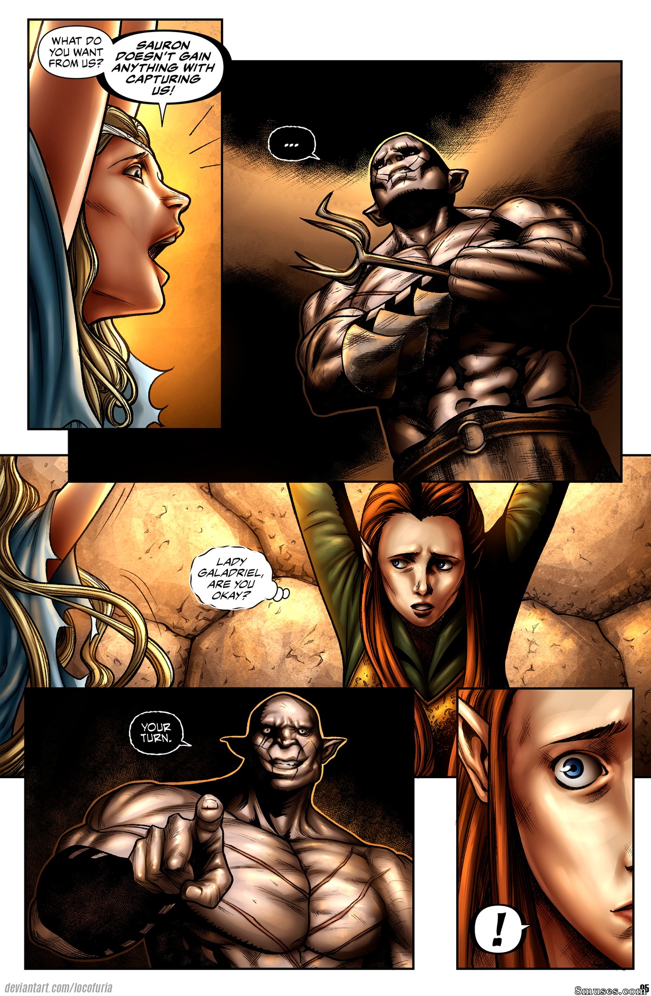 Locofuria Comics - Rise of the Orc Queen - Page 8