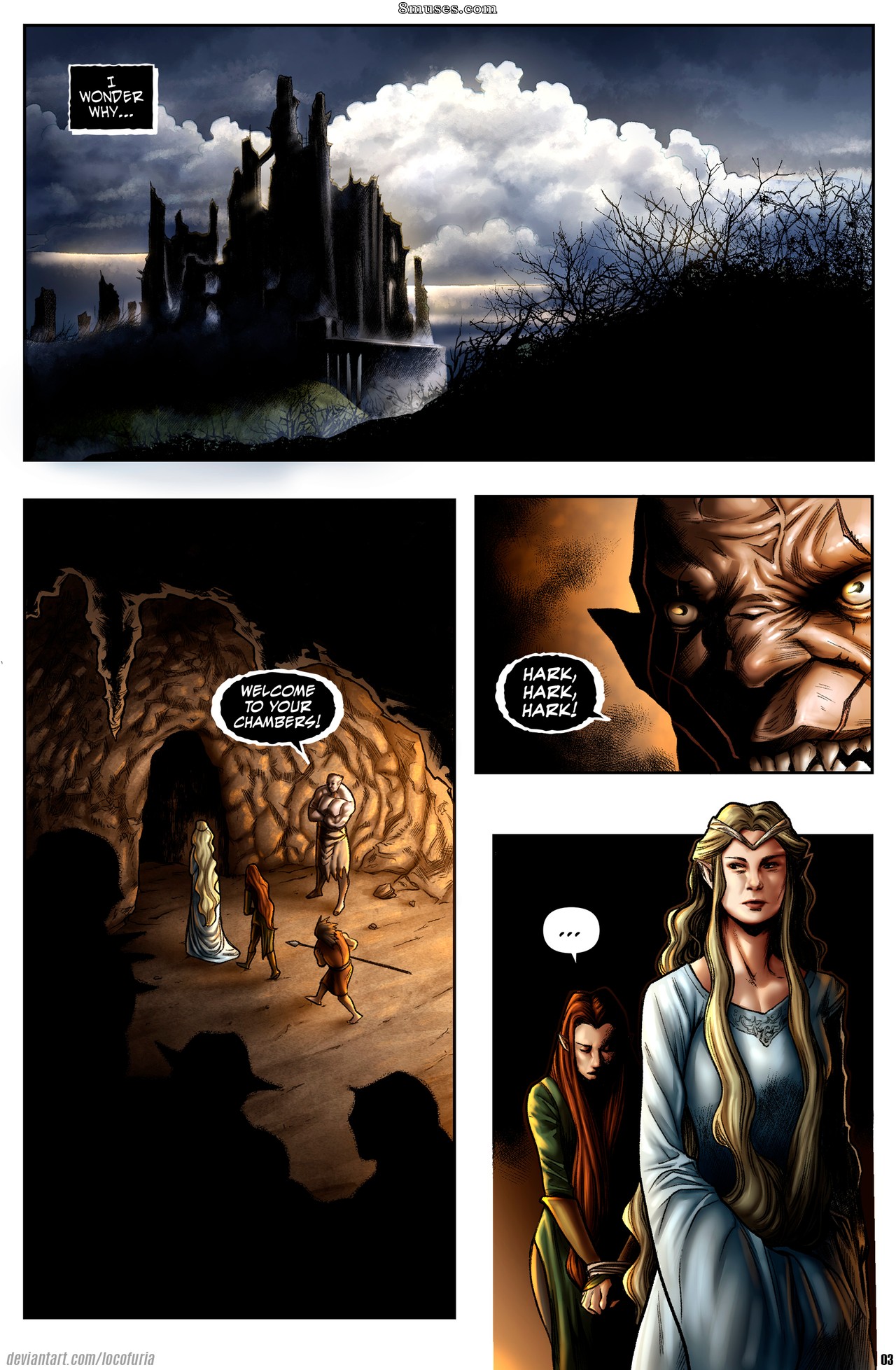 Locofuria Comics - Rise of the Orc Queen - Page 6
