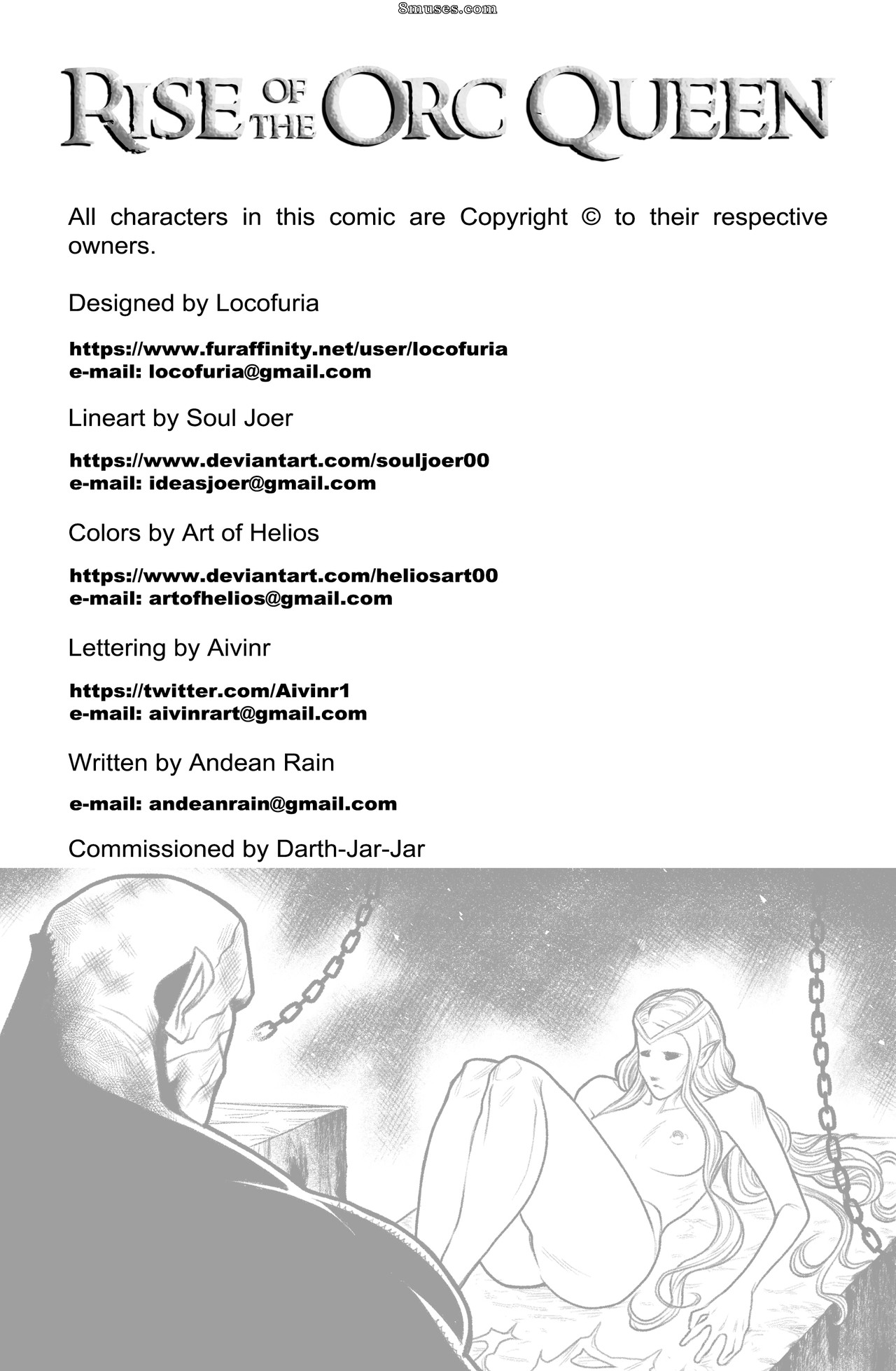 Locofuria Comics - Rise of the Orc Queen - Page 3
