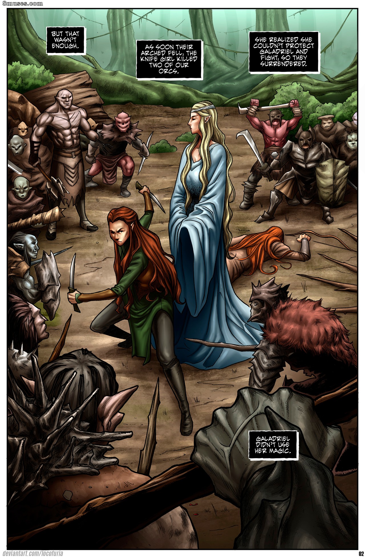 Locofuria Comics - Rise of the Orc Queen - Page 5