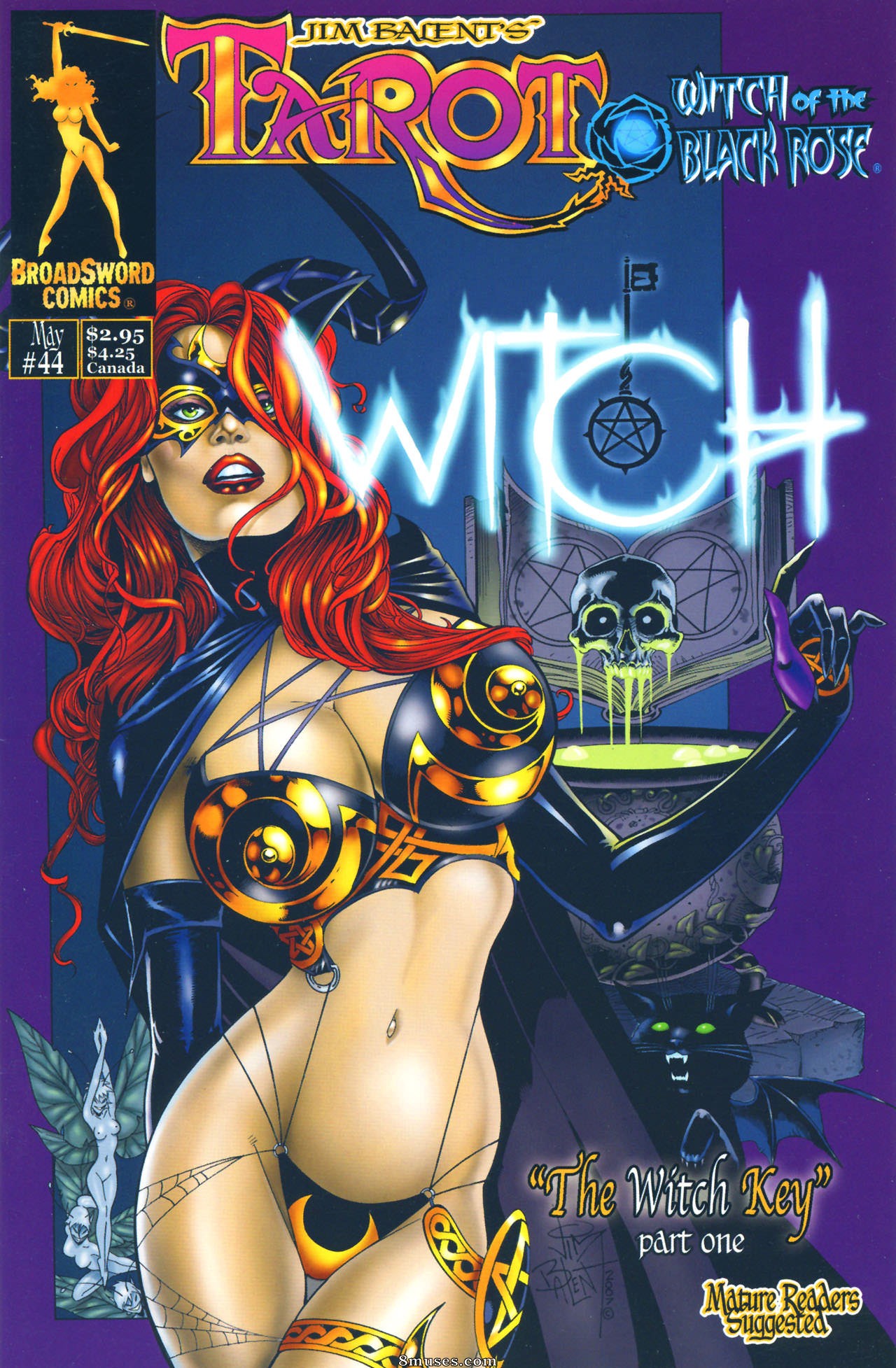 BroadSword Comics - Tarot - Witch of the Black Rose 044 - Page 1