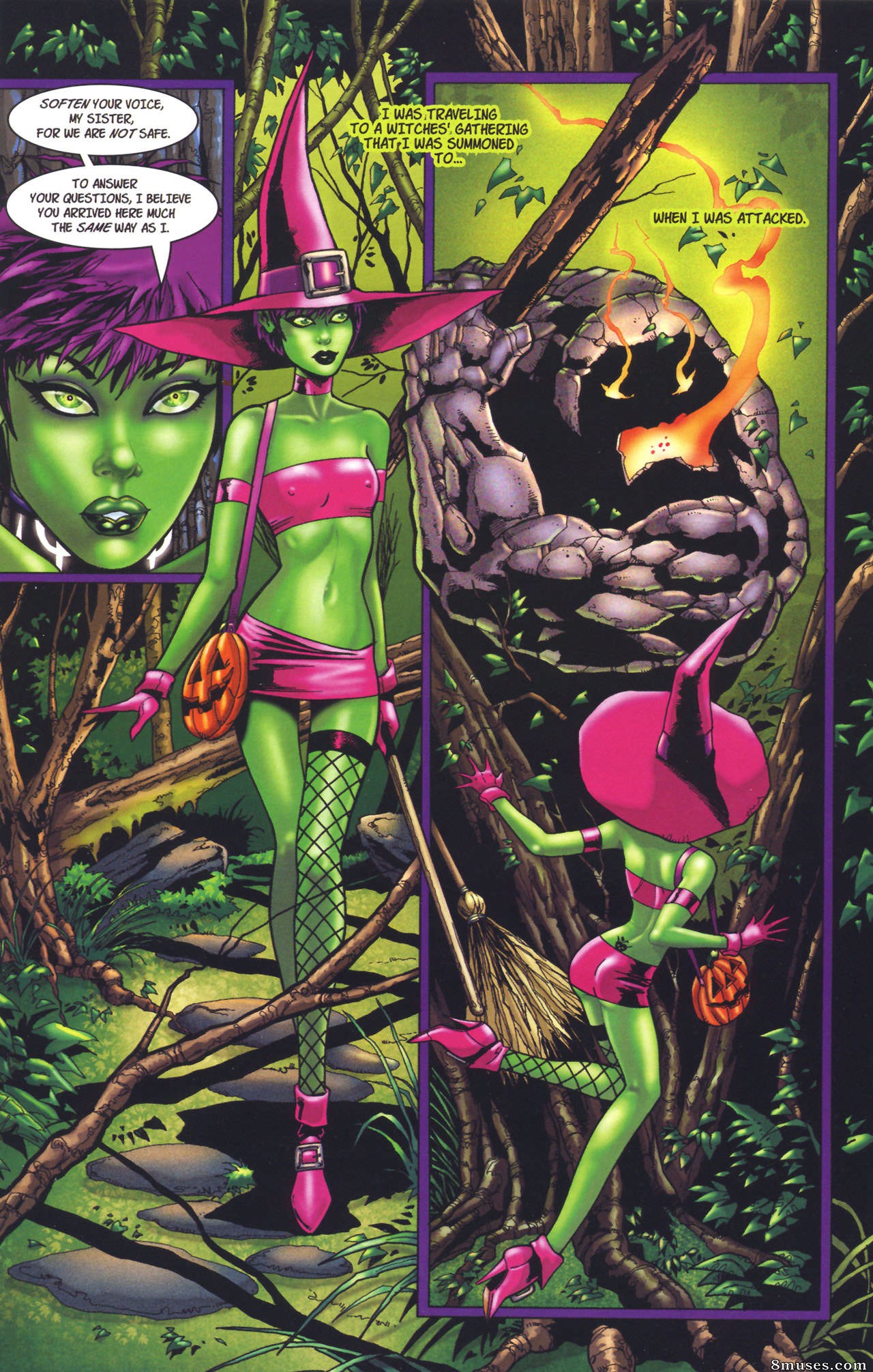 BroadSword Comics - Tarot - Witch of the Black Rose 044 - Page 15