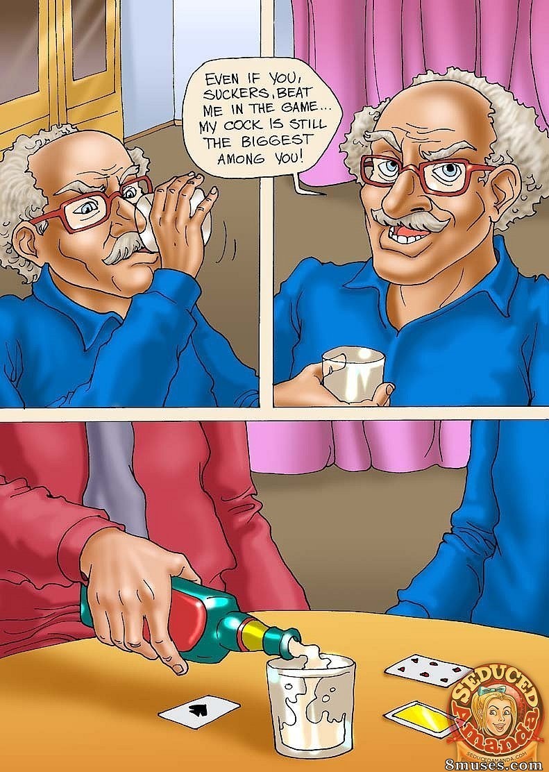 Seduced Amanda Comics - A Serious Bet - Page 2