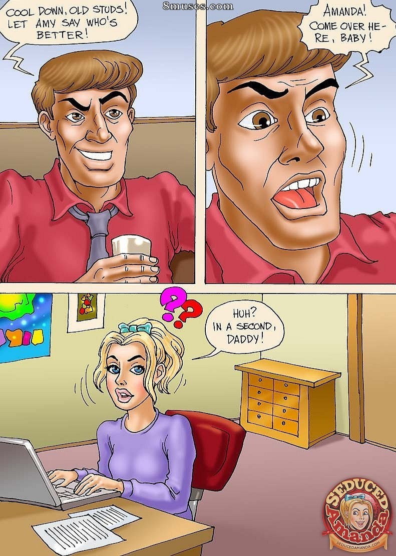 Seduced Amanda Comics - A Serious Bet - Page 5
