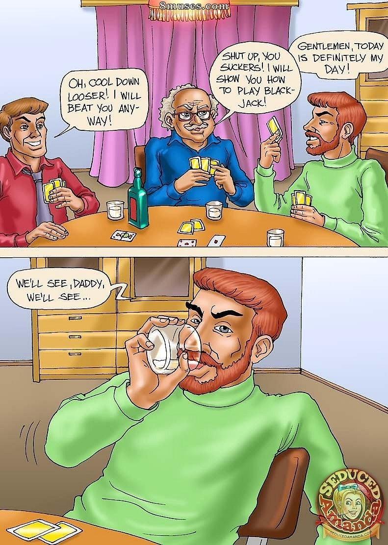Seduced Amanda Comics - Una apuesta seria - Página 1