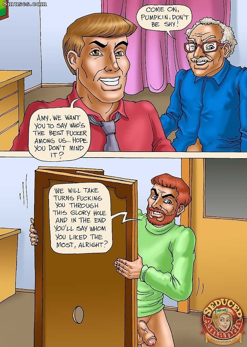 Seduced Amanda Comics - A Serious Bet - Page 7