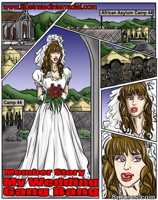 IllustratedInterracial.com Comics - Bangue bangue no meu casamento - Página 1