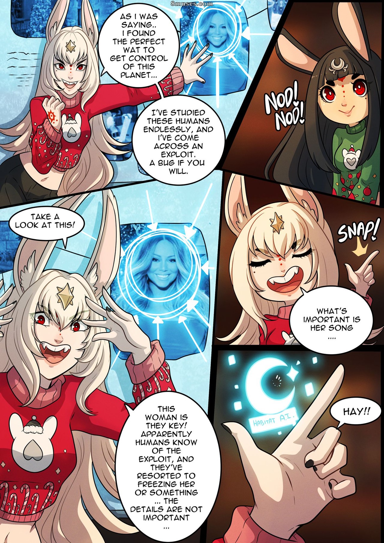 Kinkymation Comics - Um natal muito coelho - Página 7