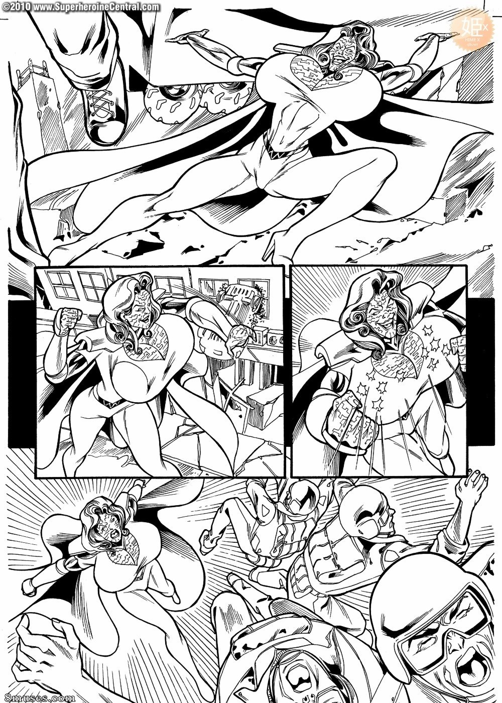 SuperHeroineComixxx - Her greater joys - Page 8