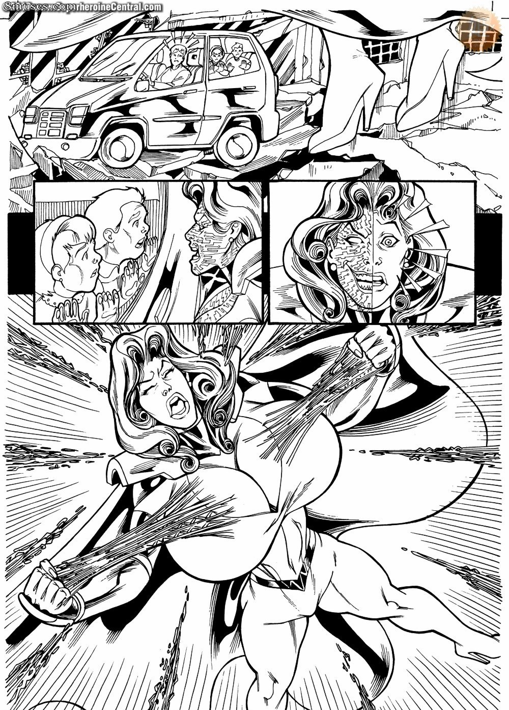 SuperHeroineComixxx - Her greater joys - Page 9